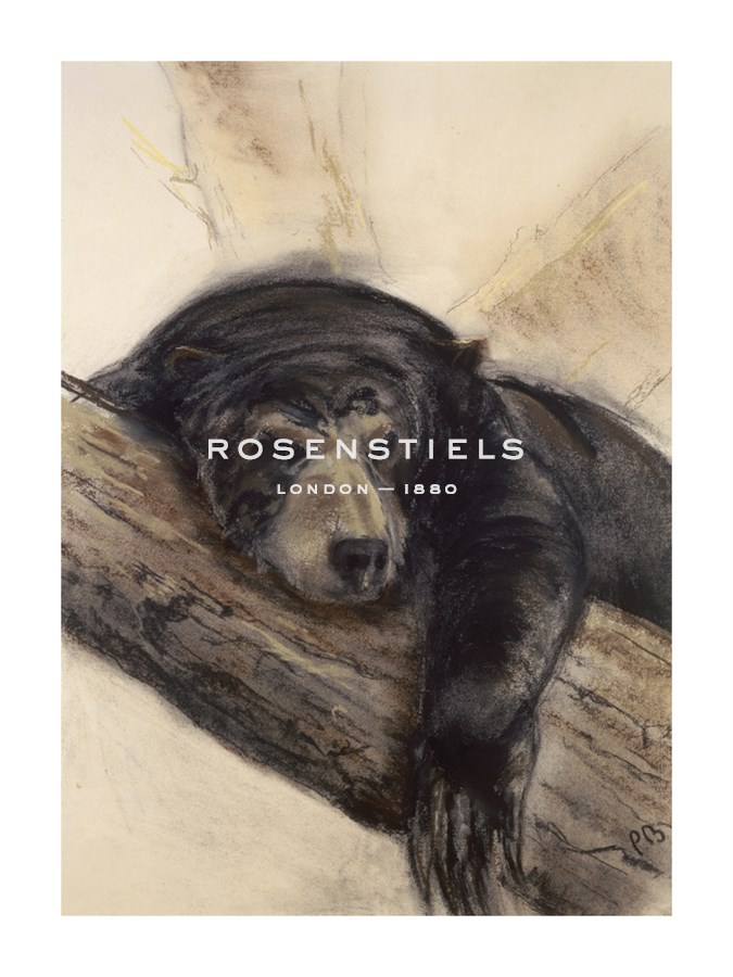Philip Blacker Hand Numbered Limited Edition Print on Paper :"The Black Bear"