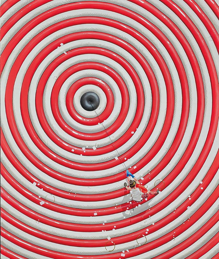 Philippe Bertho Hand-Signed Limited Edition Canvas:"Vertige"