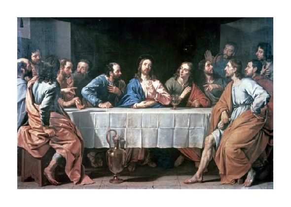 Philippe De Champaigne Fine Art Open Edition Gicl&eacute;e:"The Last Supper"