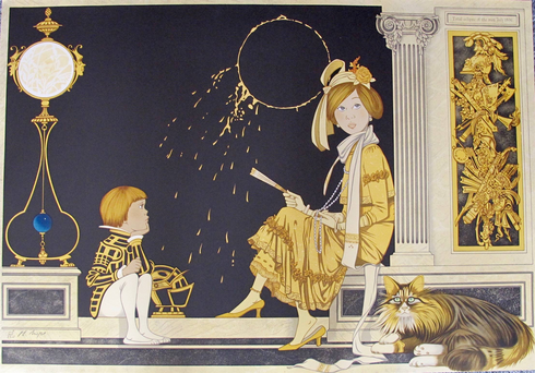 Philippe Noyer Hand Signed Limited Edition Lithograph:"Eclipse" Philippe Noyer Hand Signed Limited Edition Lithograph:"Eclipse"