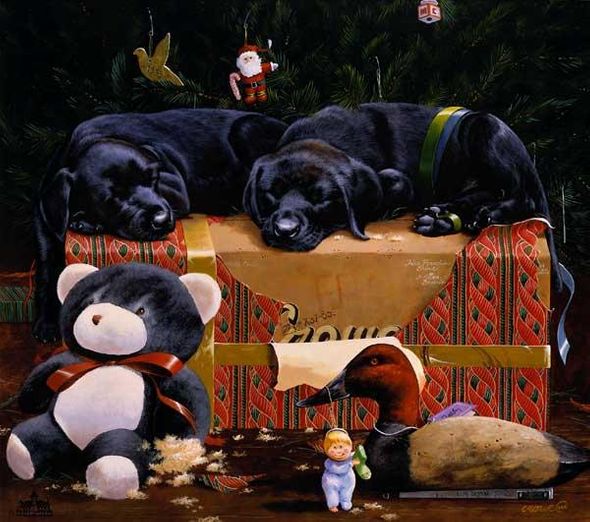Phillip Crowe Limited Edition Paper Print : " Little Angels "