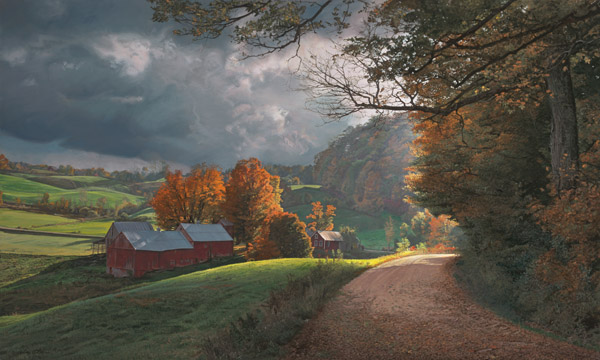 Phillip Philbeck Hand Signed and Numbered Limited Edition Giclee:"Memories of October"