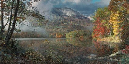 Phillip Philbeck Handsigned & Numbered Limited Canvas Giclee:"Table Rock in Autumn"