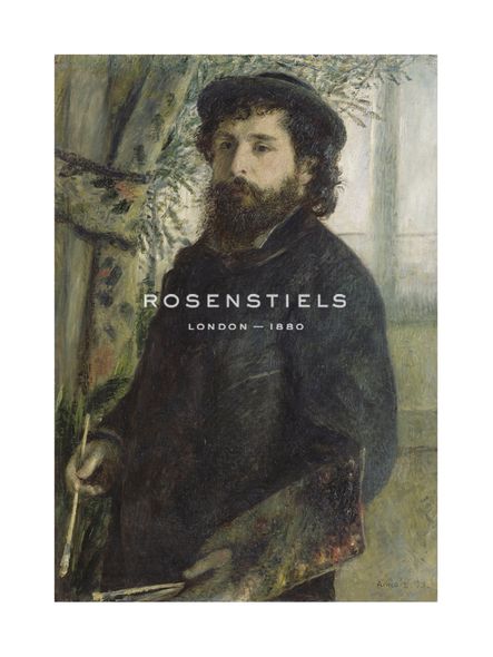Pierre Auguste Renoir Hand Numbered Limited Edition Print on Paper :"Claude Monet - Reflections"