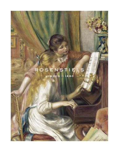 Pierre Auguste Renoir Hand Numbered Limited Edition Print on Paper :"Girls at the Piano, 1892"