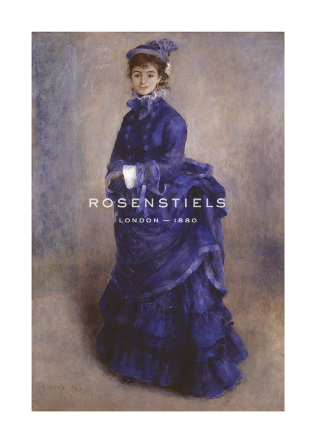Pierre Auguste Renoir Hand Numbered Limited Edition Print on Paper :"La Parisienne"