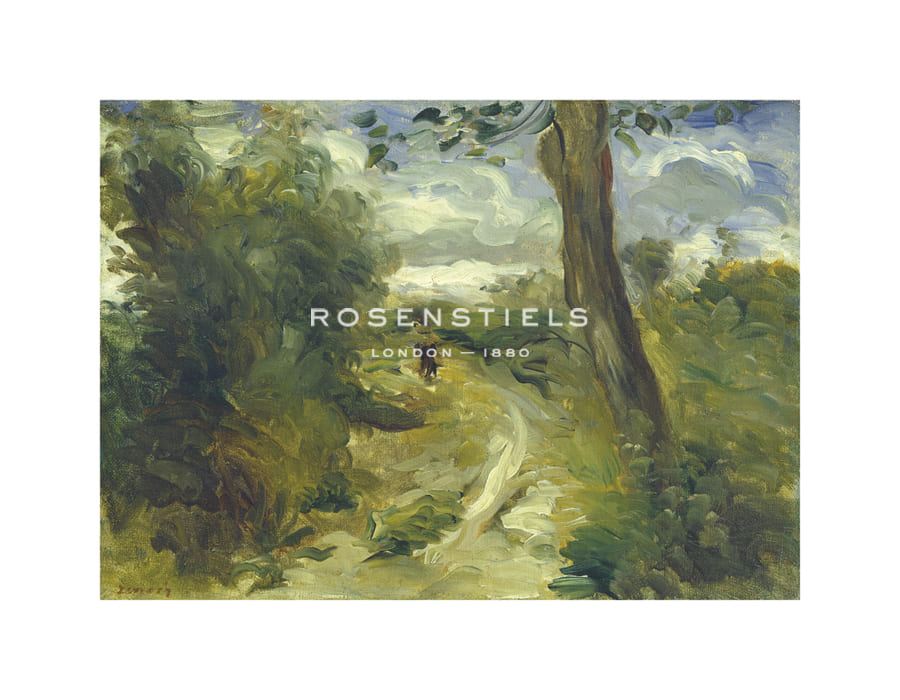 Pierre Auguste Renoir Hand Numbered Limited Edition Print on Paper :"Landscape between Storms"