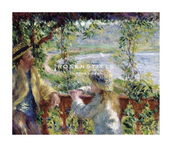 Pierre Auguste Renoir Hand Numbered Limited Edition Print on Paper :"Near the Lake, 1879/80"