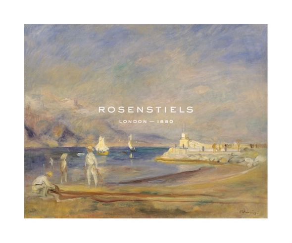 Pierre Auguste Renoir Hand Numbered Limited Edition Print on Paper :"St Tropez, France"