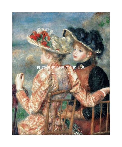 Pierre Auguste Renoir Hand Numbered Limited Edition Print on Paper :"Two Women in a Garden, 1895"