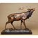 Pierre-Jules Mene Handcrafted Solid Bronze Sculpture:"The Stag"