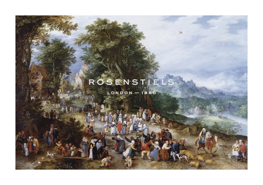 Pieter Bruegel the Elder Hand Numbered Limited Edition Print on Paper :"A Flemish Fair"