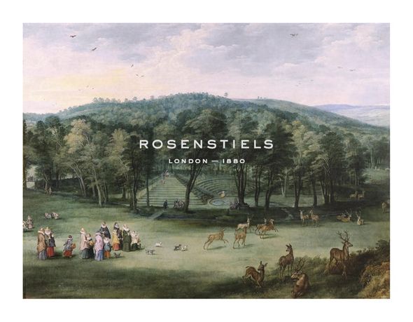 Pieter Bruegel the Elder Hand Numbered Limited Edition Print on Paper :"The Infanta Isabel Clara Eugenia in The Park at Mariemont"