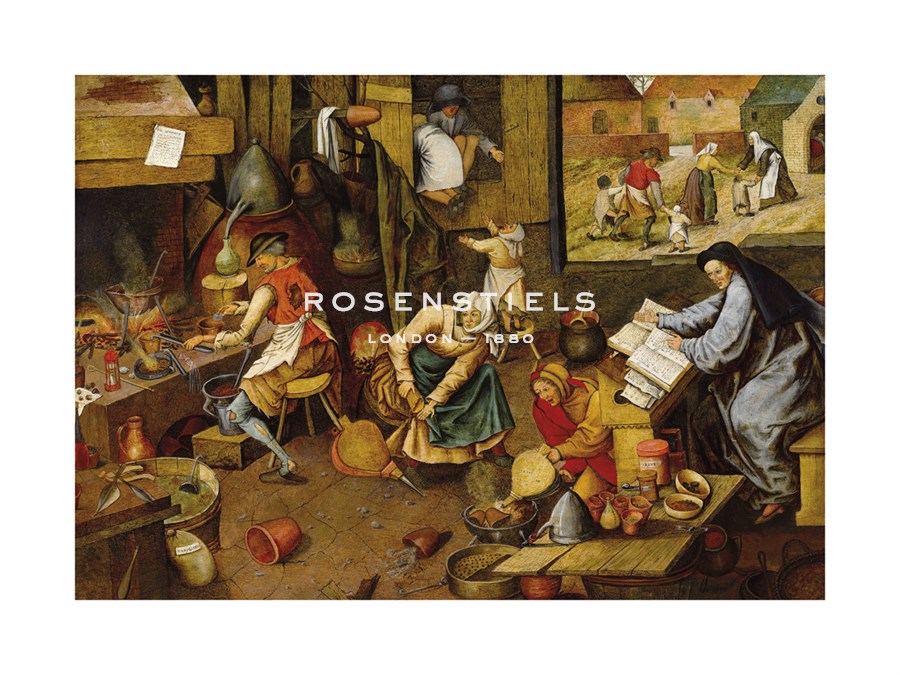Pieter Brueghel the Younger Hand Numbered Limited Edition Print on Paper :"The Alchemist"