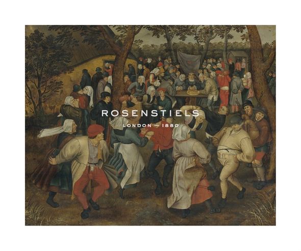Pieter Brueghel the Younger Hand Numbered Limited Edition Print on Paper :"Wedding Dance in the Open Air"