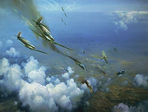 Frank Wooten Artist  Proof Signed Limited Edition Print :"The Battle of Britain"