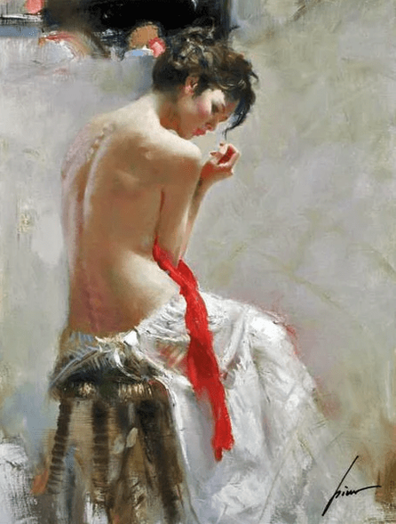 Pino Daeni Artist Signed Limited Edition Giclée on Paper: "Purity"