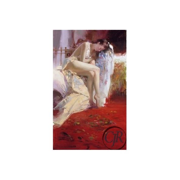 Pino Daeni Limited Edition Giclee on Canvas:"Fanciful Dreams"