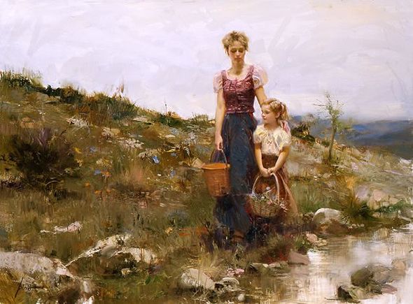 Pino Handsigned & Numbered Limited Edition Canvas Giclee:"Close to Home"