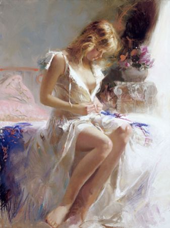 Pino Handsigned & Numbered Limited Edition Canvas Giclee:"Early Morning"