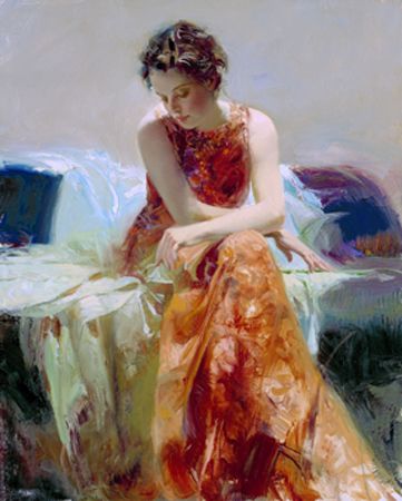 Pino Handsigned & Numbered Limited Edition Canvas Giclee:"Solace"