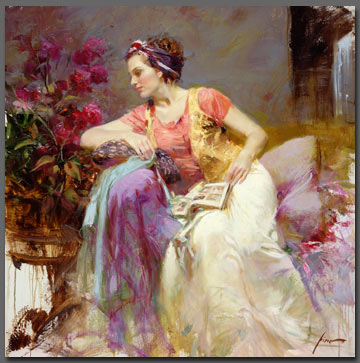 Pino Handsigned & Numbered Limited Edition Canvas:"Serendipity"