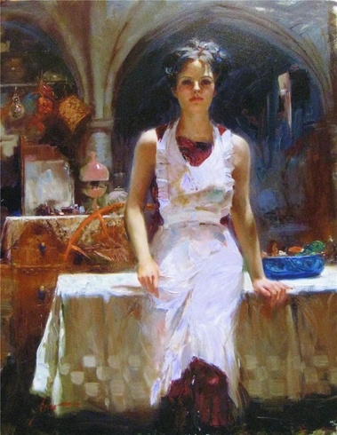 Pino Signed Limited Edition Canvas Giclee: "Deborah Revisited" Pino Signed Limited Edition Canvas Giclee: "Deborah Revisited"