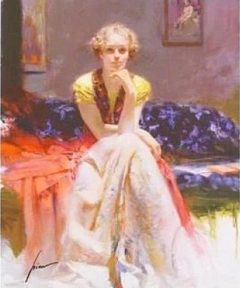 Pino Signed Limited Edition Canvas Giclee: "Enchantment"