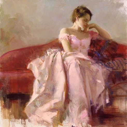 Pino Signed Limited Edition Canvas Giclee: "EVENING" Pino Signed Limited Edition Canvas Giclee: "EVENING"