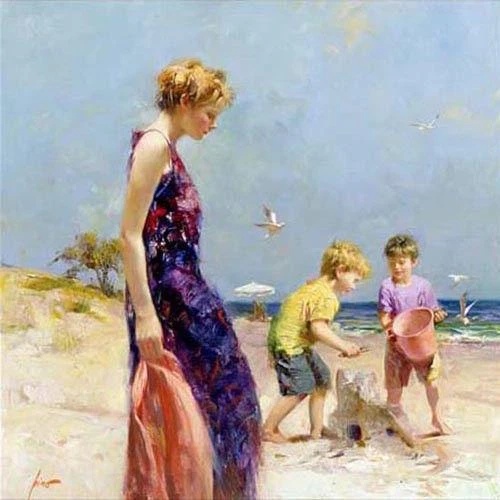 Pino Signed Limited Edition Canvas Giclee: "Good Ole Days"