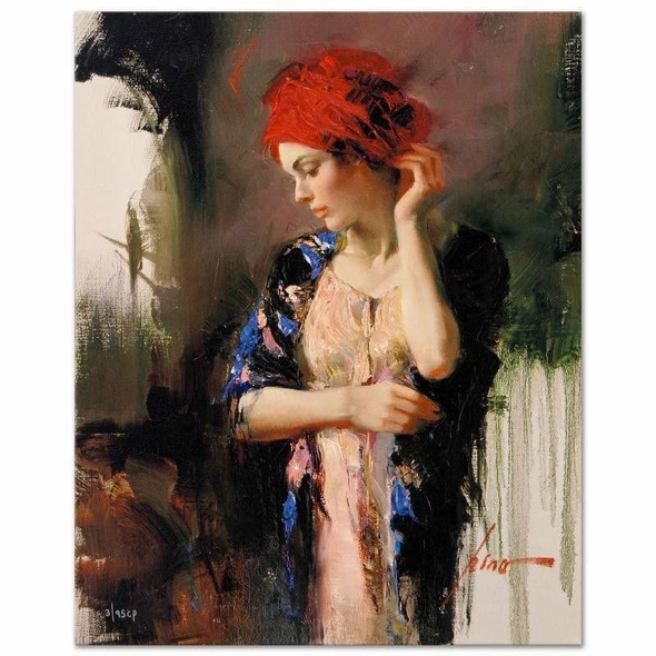Pino Signed Limited Edition Canvas Giclee: "Harmony"
