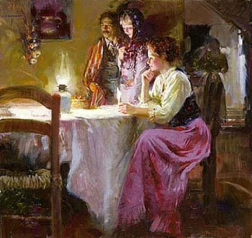 Pino Signed Limited Edition Canvas Giclee: "Mystical Light" Pino Signed Limited Edition Canvas Giclee: "Mystical Light"