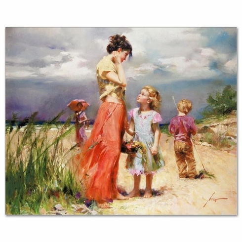 Pino Signed Limited Edition Canvas Giclee: "REMEMBER WHEN" Pino Signed Limited Edition Canvas Giclee: "REMEMBER WHEN"