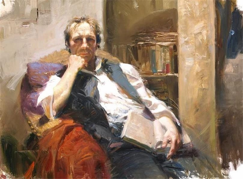 Pino Signed Limited Edition Canvas Giclee: "The Professor" Pino Signed Limited Edition Canvas Giclee: "The Professor"