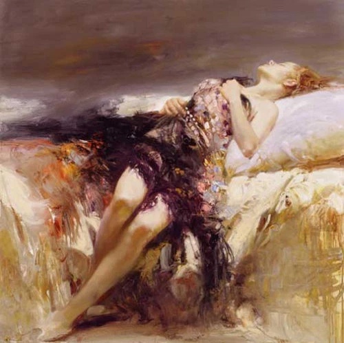Pino Signed Limited Edition Embellished 36x36 Canvas Giclee: "ECSTASY"
