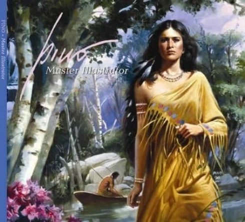 Pino Softcover Art Book: "MASTER ILLUSTRATOR"