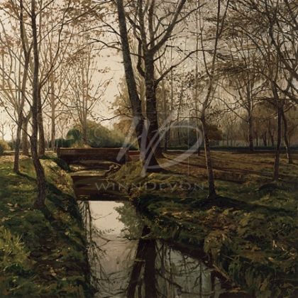 Poch Romeu Limited Edition Giclee on Canvas:"Riachuelo"