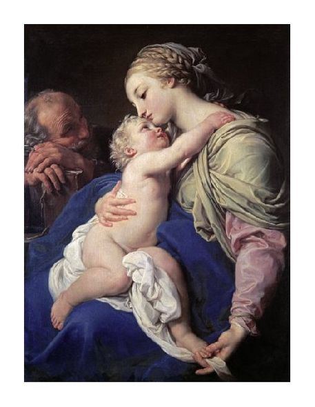 Pompeo Giralamo Batoni Fine Art Open Edition Gicl&eacute;e:"The Family"