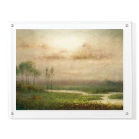 Quan Yong Xu Limited Edition Ready to Hang Giclee on Clear Acrylic: "Countryside I"