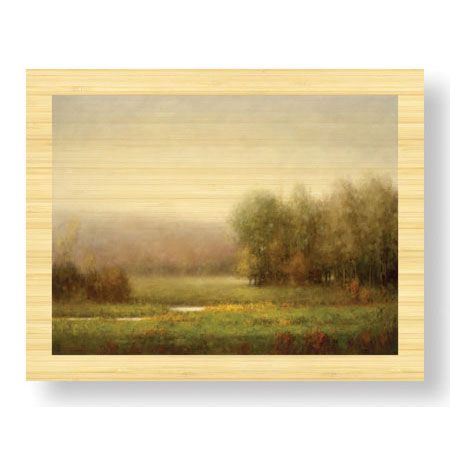 Quan Yong Xu Limited Edition Ready to Hang Giclee on Sustainable Bamboo: "Countryside II"