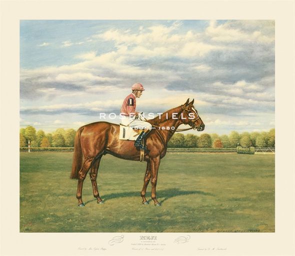 R S Reeves Hand Numbered Limited Edition Print on Paper :"Neji"