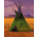 R. Tom Gilleon Artist Signed and Numbered Limited Edition Canvas Giclee:"Green Buffalo Lodge"