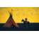R. Tom Gilleon Artist Signed and Numbered Limited Edition Canvas Giclee:"Indian Sunset"