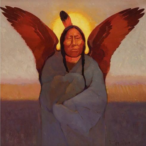 R. Tom Gilleon Limited Edition Canvas Giclee:"Redwings"