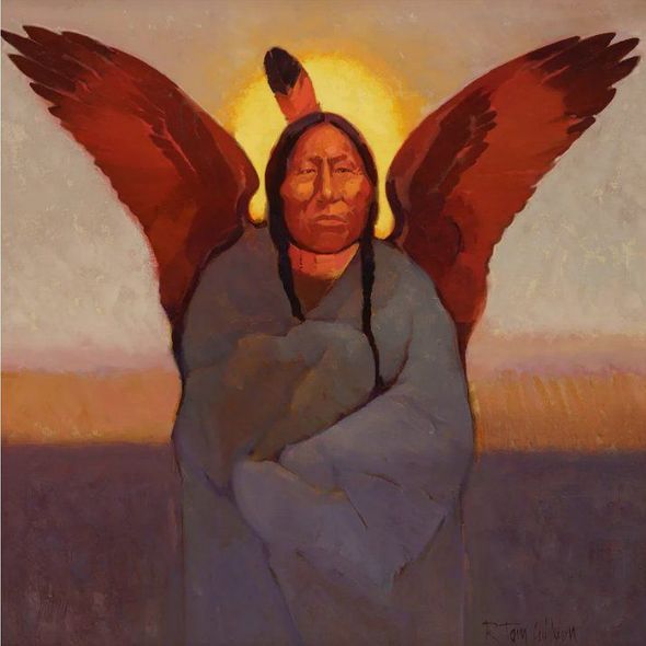 R. Tom Gilleon Limited Edition Canvas Giclee:"Redwings"