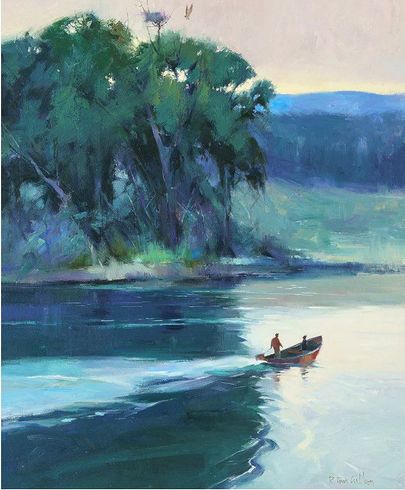 R. Tom Gilleon Limited Edition Canvas Giclee:"Intruder"