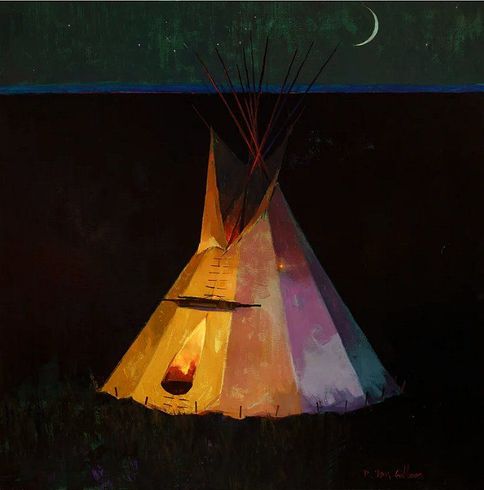 R. Tom Gilleon Limited Edition Canvas Giclee:"Hole in the Wall"