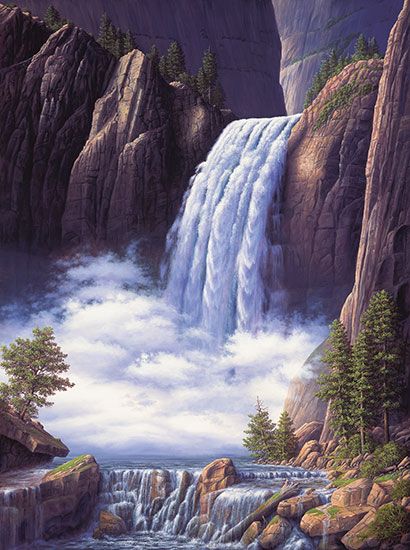 R.W. Hedge Limited Edition Museum Quality Canvas Gicl&eacute;e: "Heavenly Place"