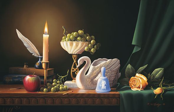R.W. Hedge Limited Edition Museum Quality Canvas Gicl&eacute;e: "Silent Grace"