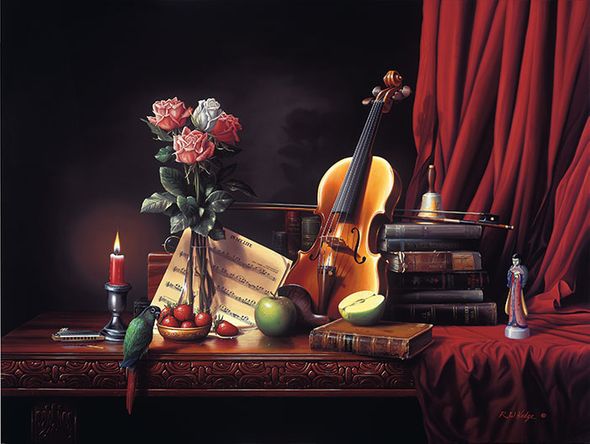R.W. Hedge Limited Edition Museum Quality Canvas Gicl&eacute;e: "The Love"